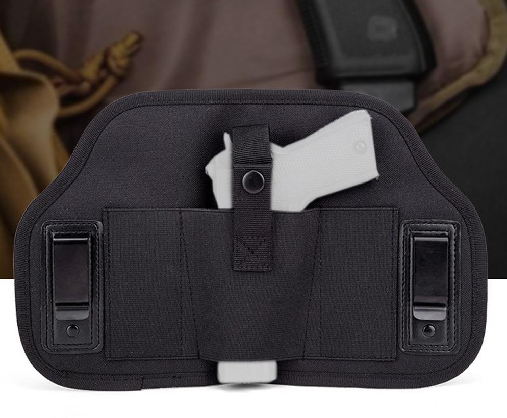 尼龙枪套 多功能战术装备腰部左右手通用枪套 快拔枪套 