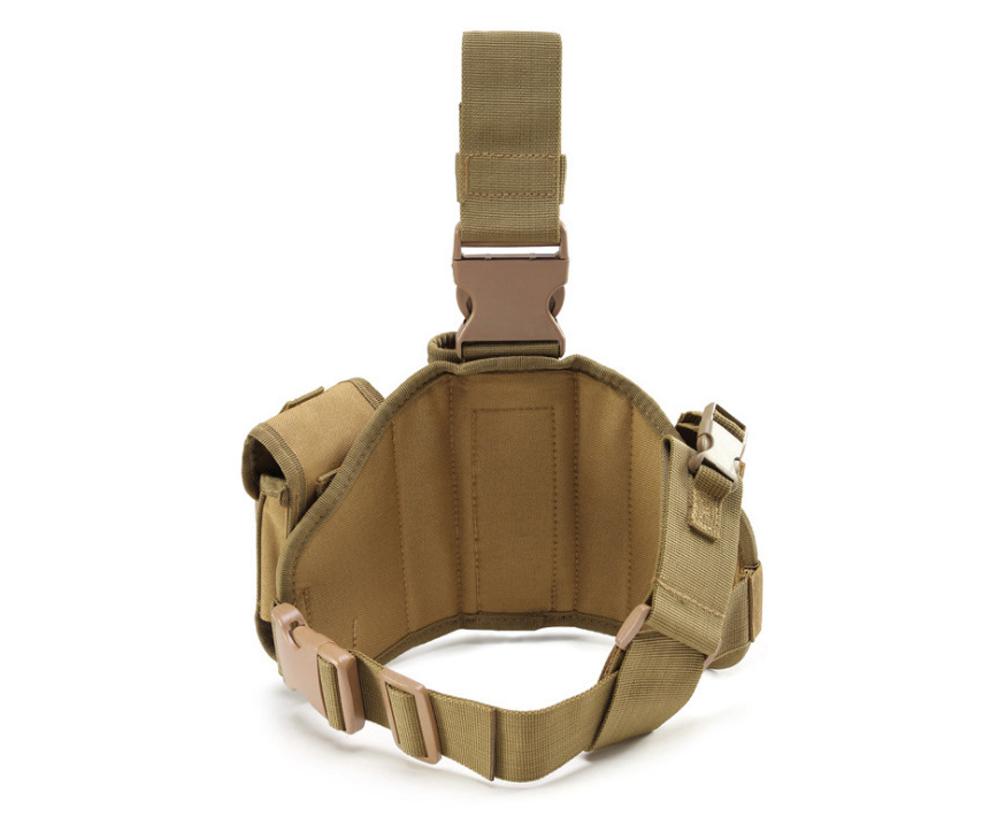 多功能腰式cs迷彩龙卷风枪套保护快拔套户外组合战术枪包 