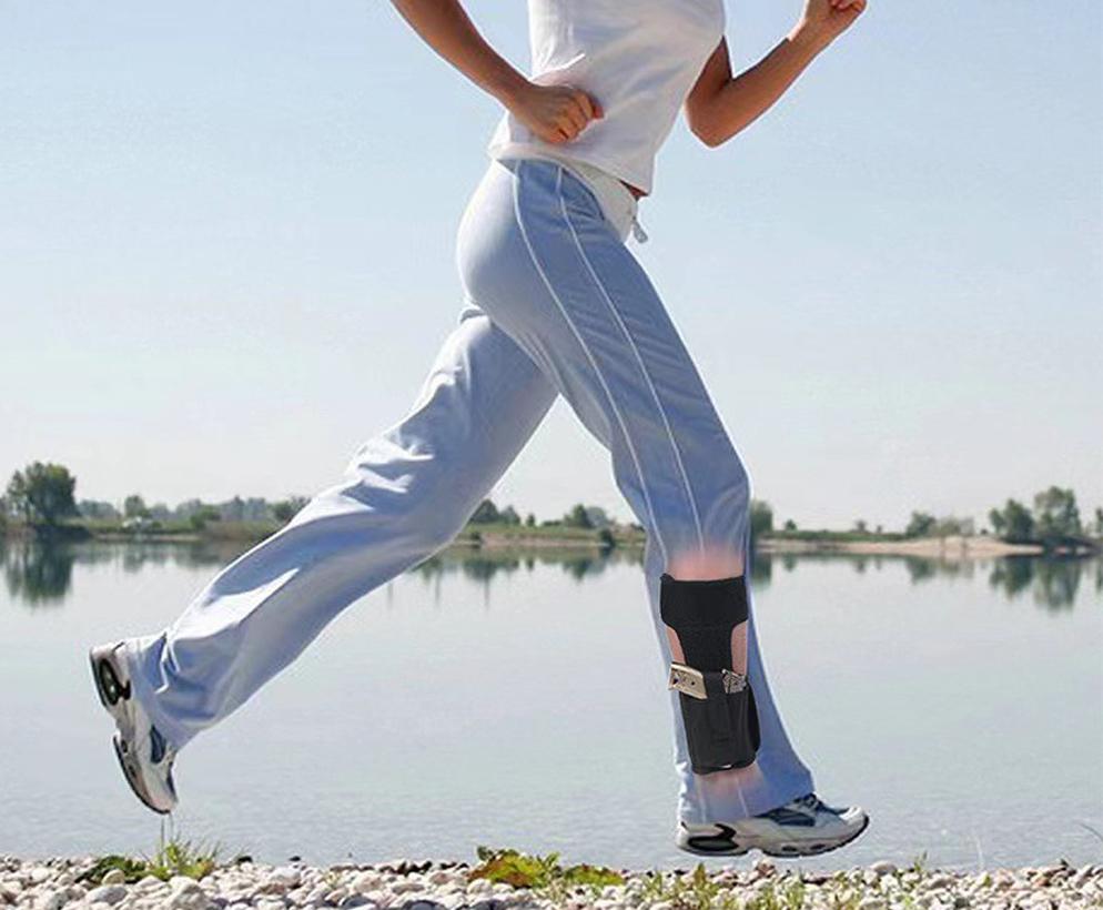 户外腿部隐形枪套CS战术多功能便捷式通用型透气腿套运动工具脚套 