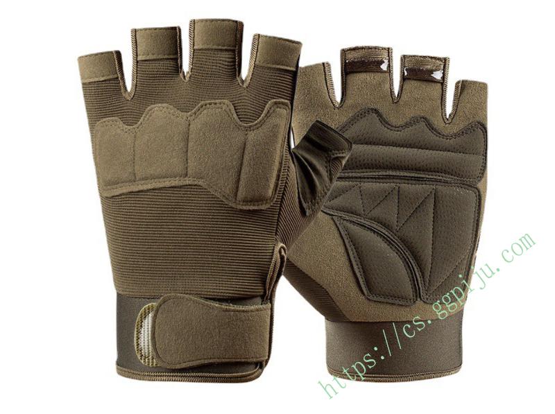 半指战术手套迷彩特种兵户外运动骑行登山 