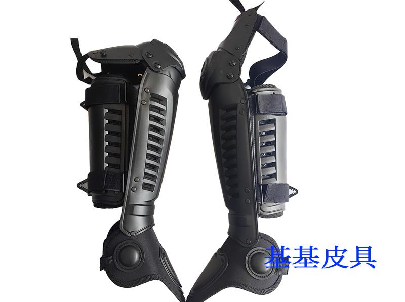 护膝护腿,PC阻燃,可弯曲,护肘黑色 