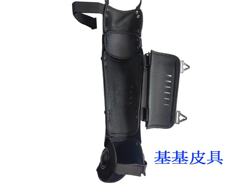 护膝护腿,PC阻燃,可弯曲,护肘黑色 