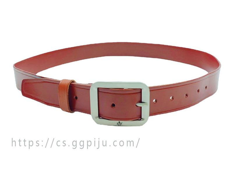 飞行员皮带针扣战术腰部配饰裤带4CM黄牛皮 